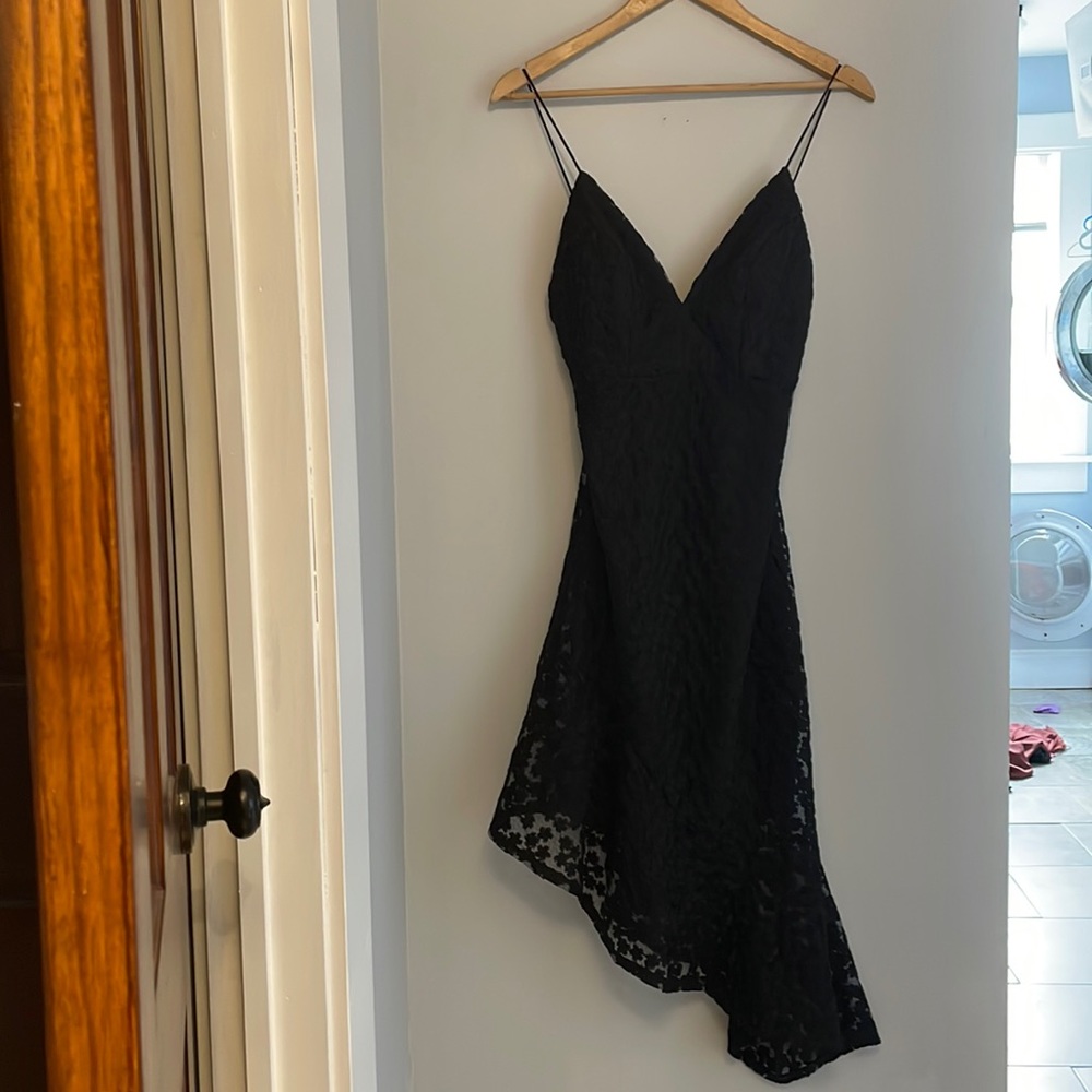 Topshop asymmetrical dress